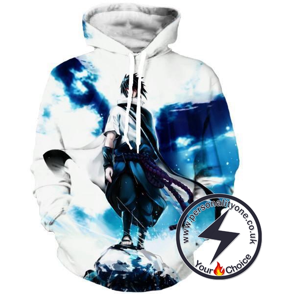 Naruto - Sasuke Zip Up - Hoodies